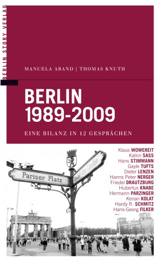 Buch Cover Berlin 1989-2009