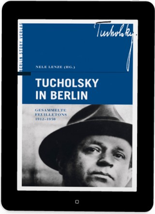 Buch Cover E-Book Tucholsky in Berlin